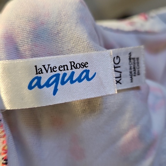 XL Plus Size Womens Swimsuit Top Brand New La Vie En Rose - Picture 3 of 3